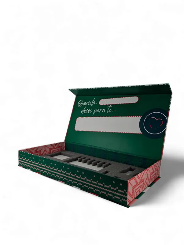 IMPRESIÓN EN CAJA DEYA BOX NAVIDAD