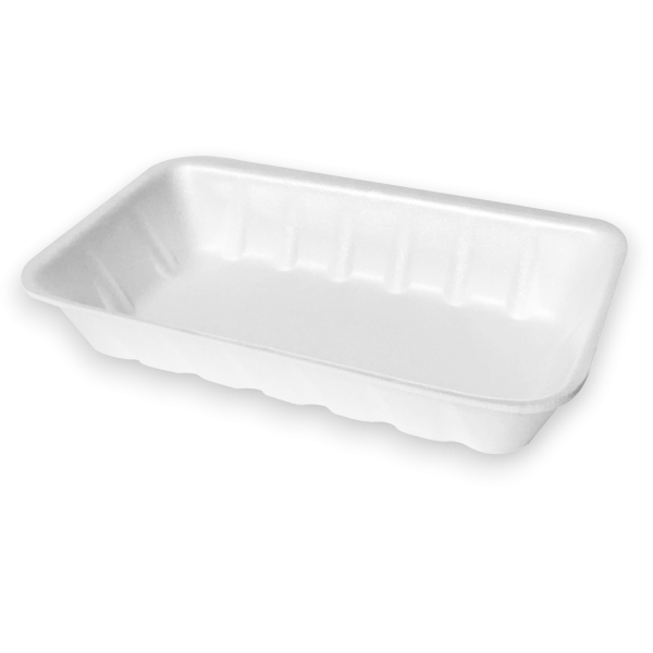 Bandeja de Carne Foam #42 Blanca 4/63 Fardo