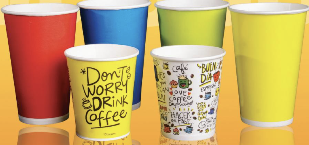 VASOS DE CARTÓN