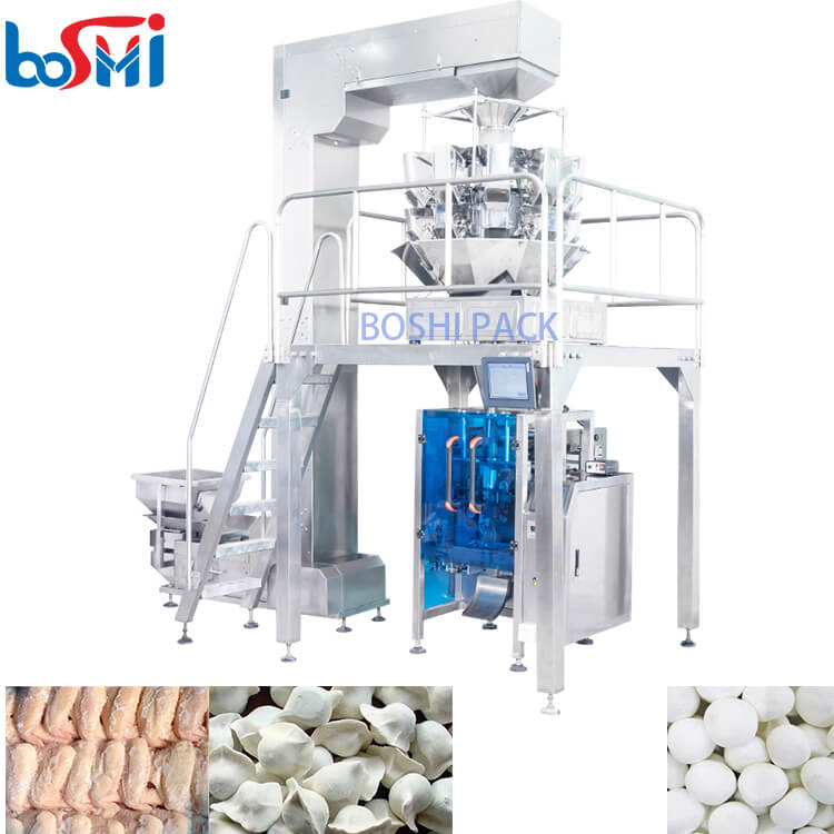 Maquina de envasado de alimentos congelados