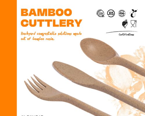 cubiertos de bambú