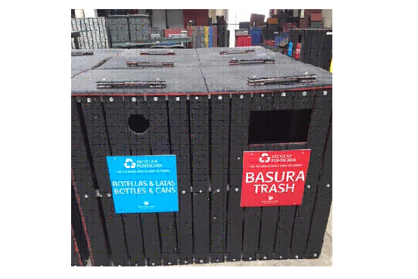 CONTENEDOR 150 GALONES 100% MATERIAL RECICLADO