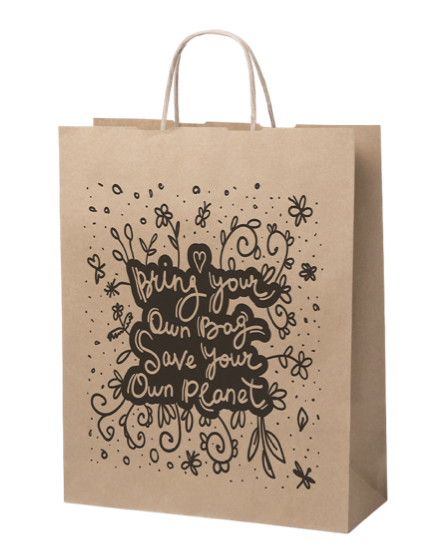 BOLSA EN PAPEL DE ACABADO NATURAL NAUSKA 5485