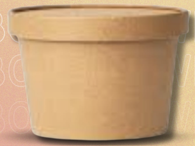 ¡OFERTA ESPECIAL! ROUND BOWL 300 TAPA KRAFT
