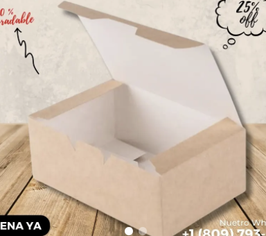 CAJA PARA COMIDA