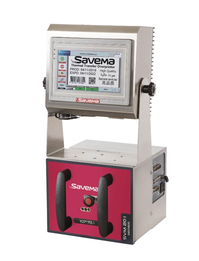 Impresora Térmica Overprinter (TTO), SAVEMA SVM 107mm