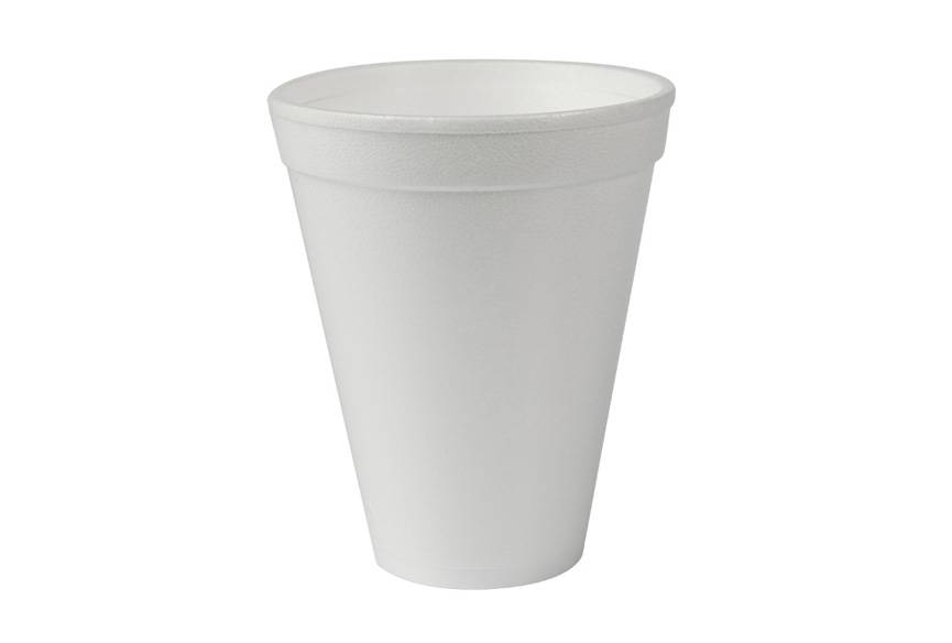 VASO MOLDY FOAM 10OZ MEDIDAS ENVASE: 3.17"X3.83"