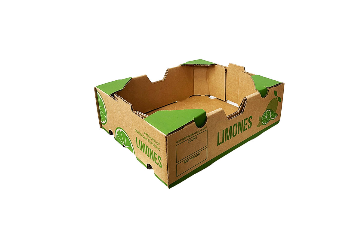 Caja de cartón Caja Limones K 12.72x11.54x3.62in