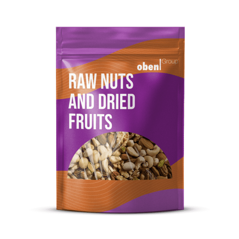 PELÍCULAS PARA BOLSAS DE SNACKS FRITOS Y HORNEADOS, FRUTOS SECOS Y NUECES VFFS, Empaques stand up pouch