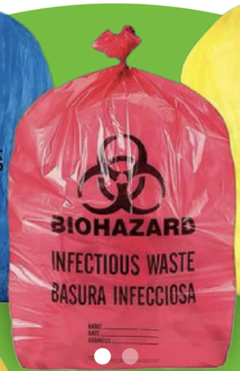 Fundas oara desechos médicos