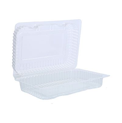 Bandeja Doble Transparente Extra Largo