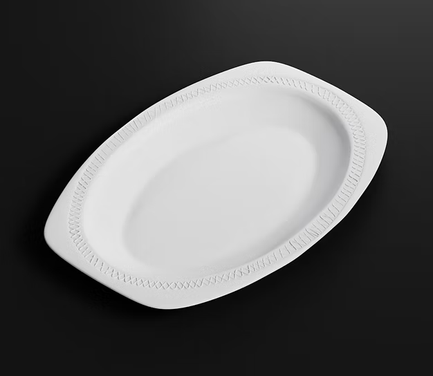 Plato ovalado