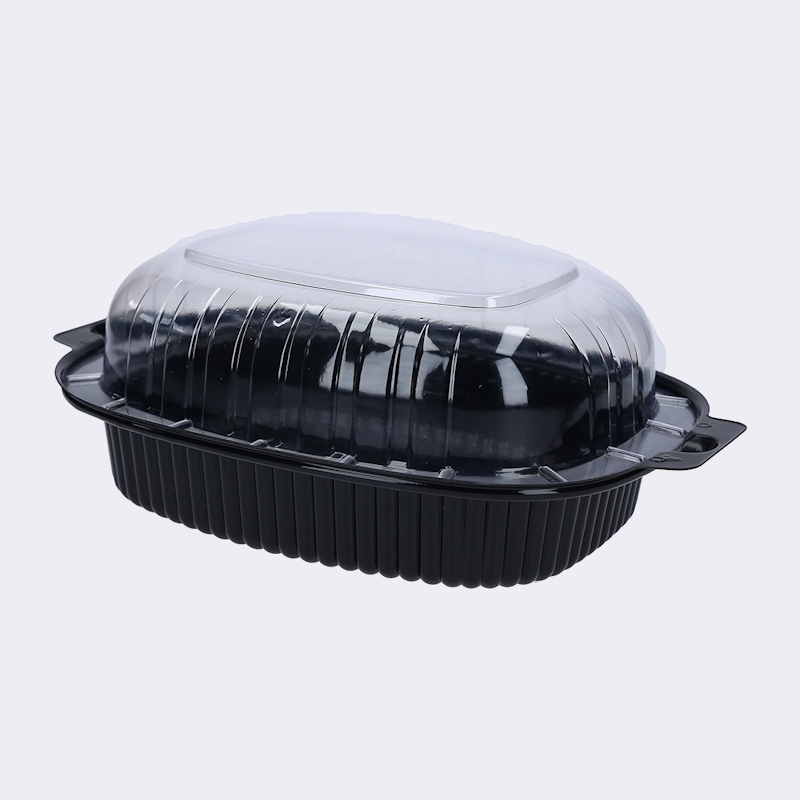 BANDEJA BIODEGRADABLES DOBLE CLEAR CP-754 (1/500) ANTIFOGGING