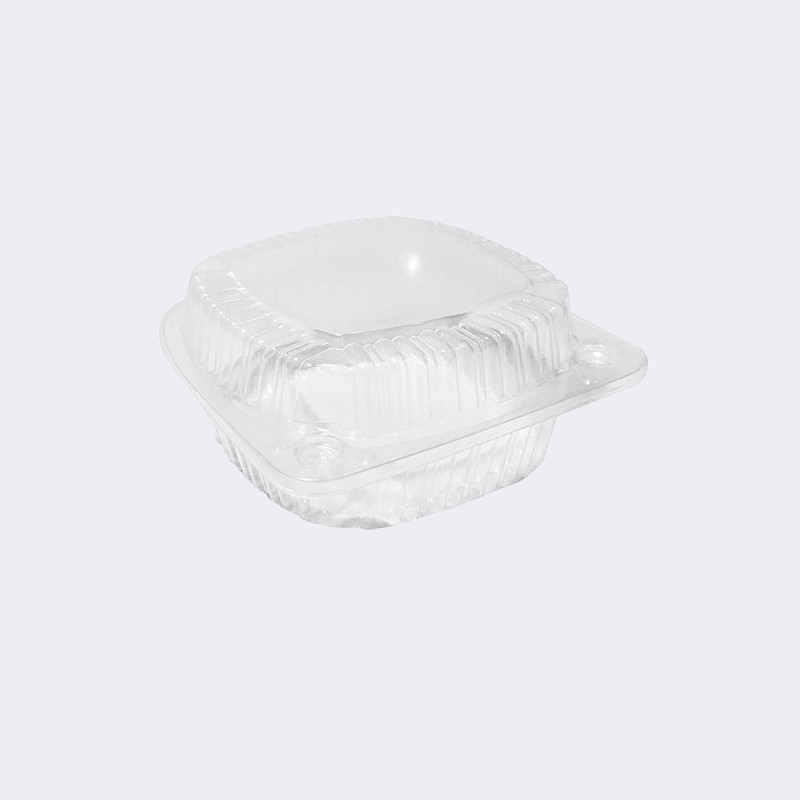 BANDEJA BIODEGRADABLE TRANSPARENTE  PC-53 125 UDS