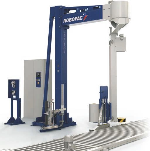 ROBOT ENVOLVEDORAS DE BRAZO GIRATORIO  ROTOTECH 3000.