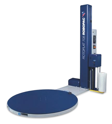 Maquina envolvedoras de plato giratorio rotoplat