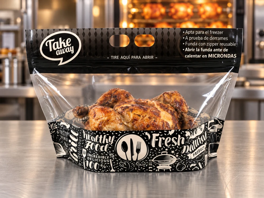 Bolsas para pollo asado
